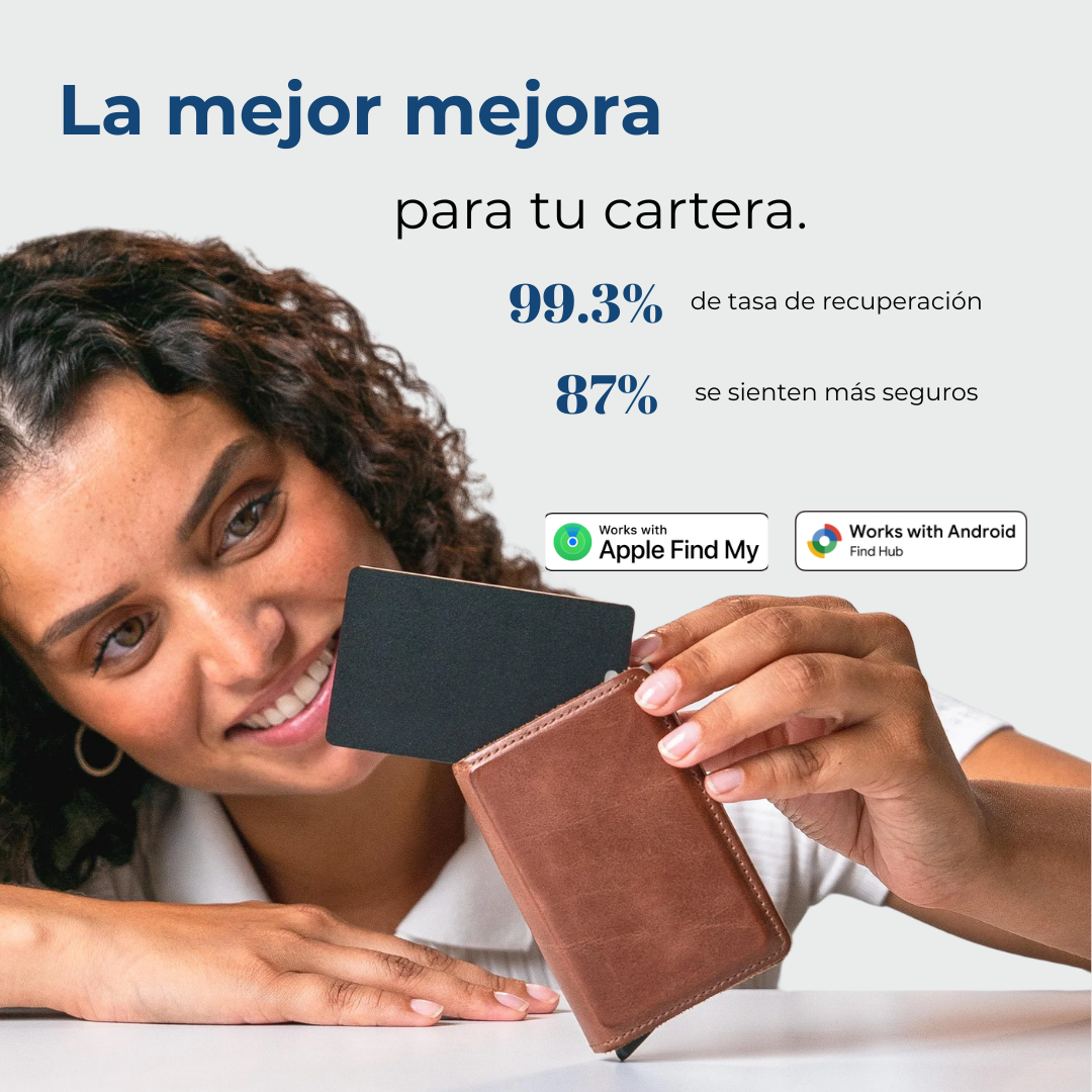 SmartCard™ Tu tarjeta localizadora inteligente.